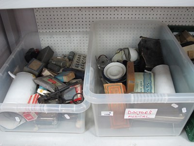 Lot 1156 - Doctor's Equipment, including sterilisers,...