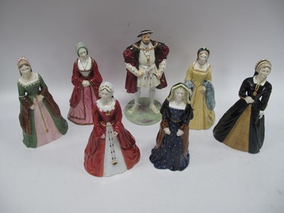 Lot 1233 - Coalport The Royal Collection Henry VIII and...