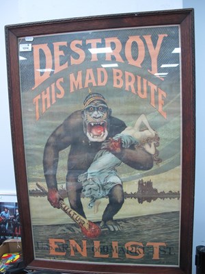 Lot 1314 - Destroy This Mad Brute, Enlist, U.S. Army, 660...