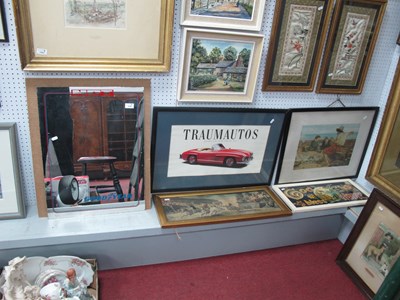 Lot 1445 - N.C.T Goodyear Advertising Mirror 60cm x 45cm...