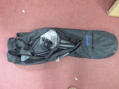 Lot 1118 - A bagged Ommo OM08-MD10P metal detector with...