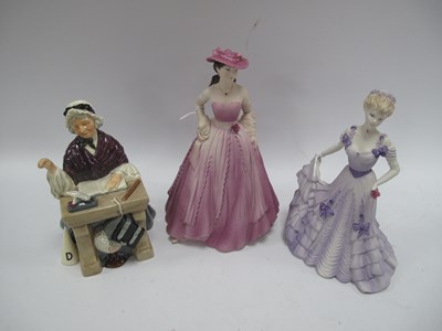Lot 1229 - Coalport 'Evening Promenade' and 'First Waltz'...