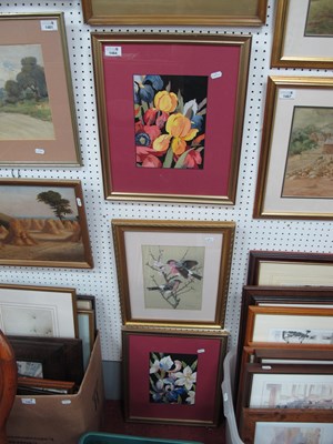 Lot 1464 - Peter Sunderland (Born 1931), Floral Studies,...