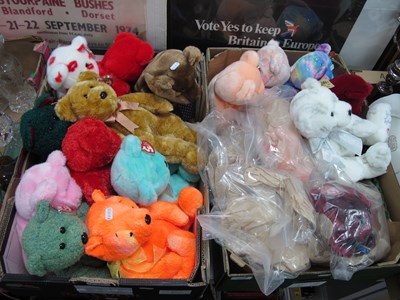 Lot 1006 - Twenty TY Beanie Buddies, some in plastic bags...