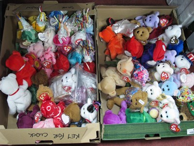 Lot 1036 - Fifty TY Beanie Babies, including “Monthly...
