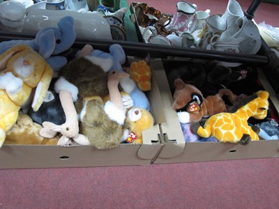 Lot 1107 - Twenty TY Beanie Buddies animals, all with...