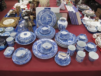 Lot 1212 - Spode “Italian” and “Blue Room” collection,...