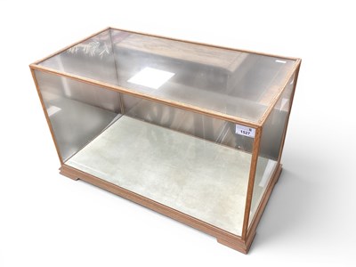 Lot 1527 - Wood and Glass Display Cabinet, ideal for...