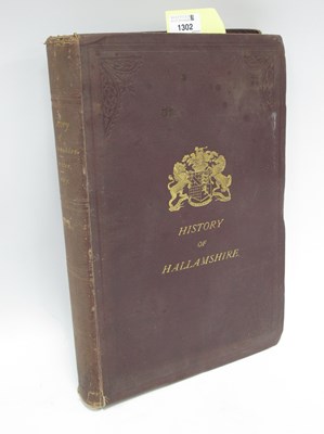 Lot 1302 - History of Hallamshire, new and enlarged...