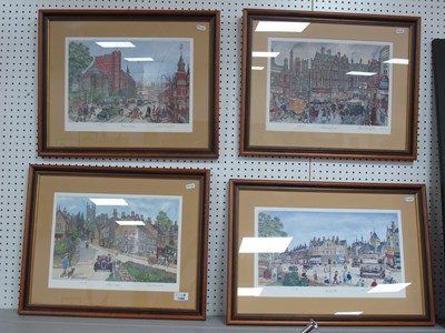 Lot 1468 - A Set of four George Cunnigham Signed Limited...