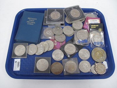 Lot 1283 - Coinage - Zambia 50 NGWEE, 1977 Dollar, 1971...