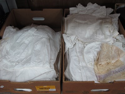 Lot 1409 - Vintage Clothing, usually white cotton, to...