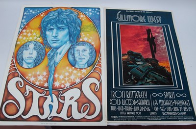 Lot 1326 - 'Stars' by Kellie Coby 1997 Poster, 58 x 41cm,...