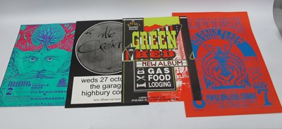 Lot 1379 - Posters - Green on Red - Gas Food Lodging, 42...